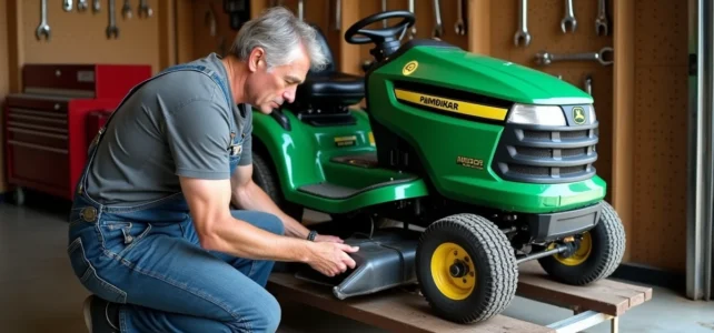 Guide complet pour concevoir soi-même un lève tracteur tondeuse efficace